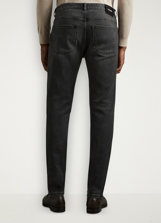 Reiss Maddison slim fit jeans  - achterkant zwart