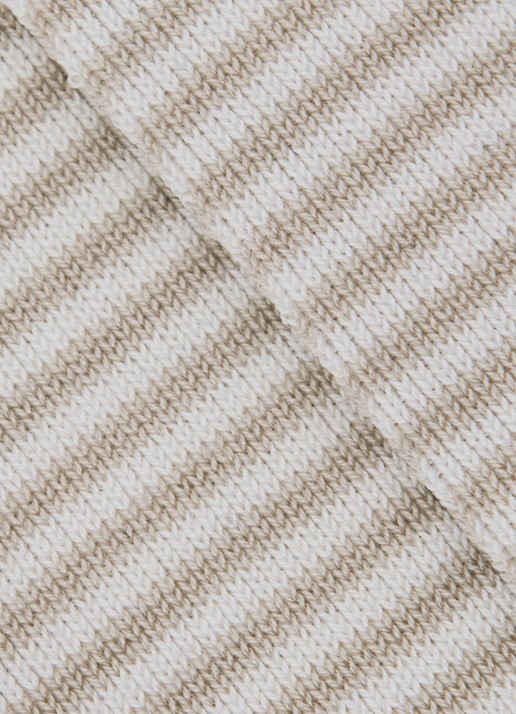 Reiss Mario sokken met streepprint - detail 3 beige