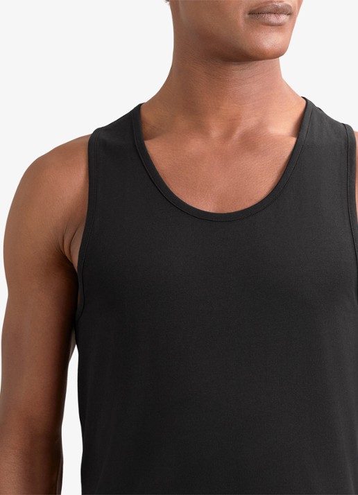 Reiss Monty singlet van katoen in 2-pack - detail 6 wit