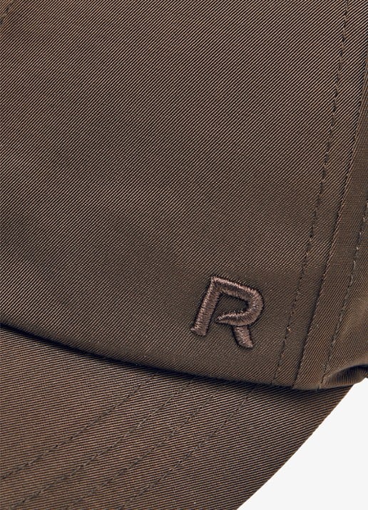 Reiss Nicole pet met logoborduring  - detail 3 bruin