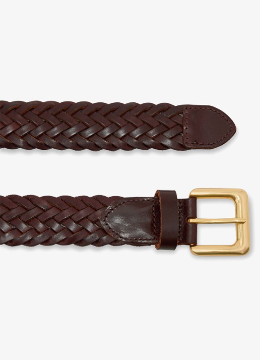 Reiss Penelope riem van leer - detail 3 beige
