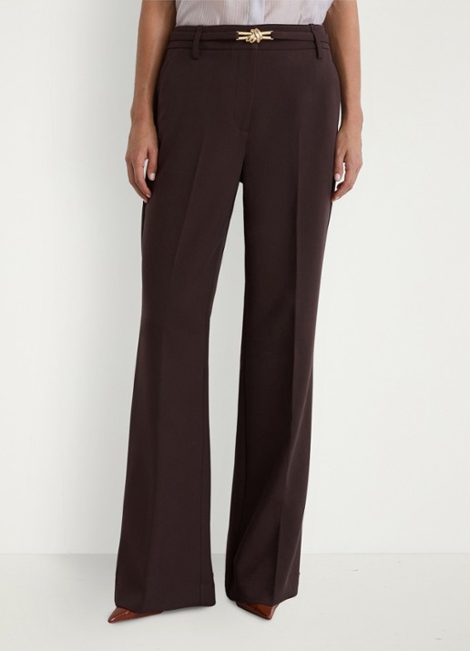 Reiss Petite Leona high waist flared pantalon met steekzakken