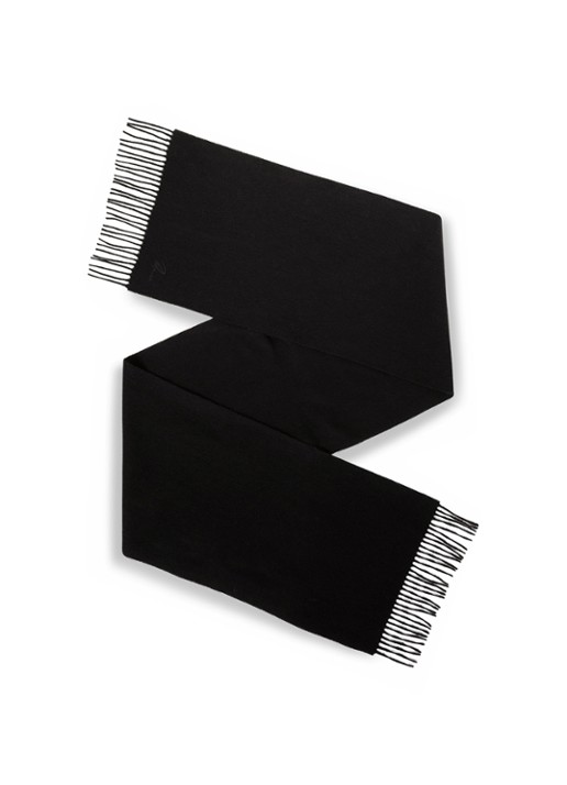 Reiss Picton sjaal in kasjmierblend 180 x 31 cm - detail 3 black / zwart