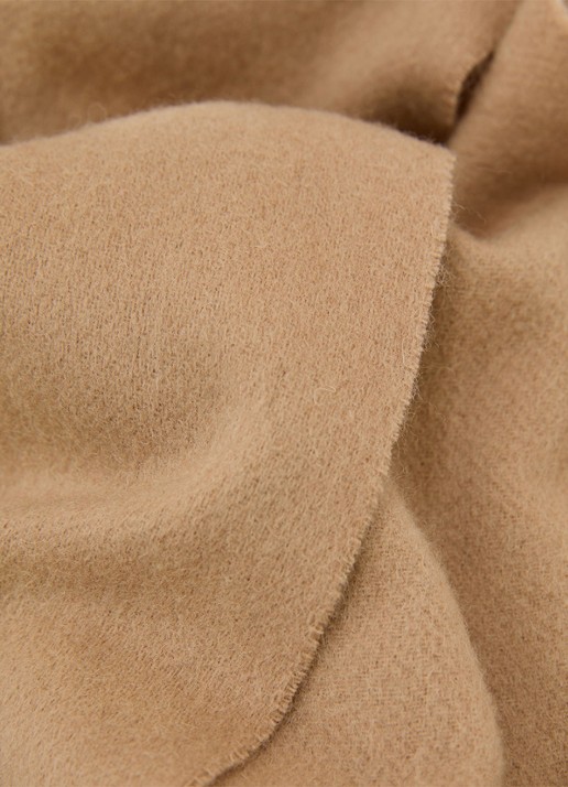 Reiss Picton sjaal in kasjmierblend 180 x 31 cm - detail 4 camel