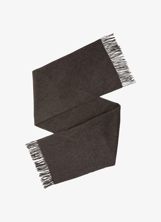 Reiss Picton sjaal van wol en kasjmier - detail 4 bruin