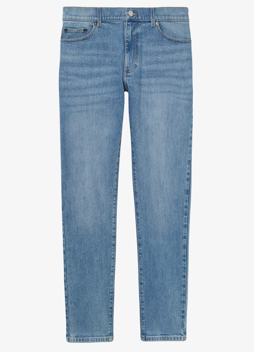 Reiss Picton slim fit jeans met stretch - voorkant 2 indigo