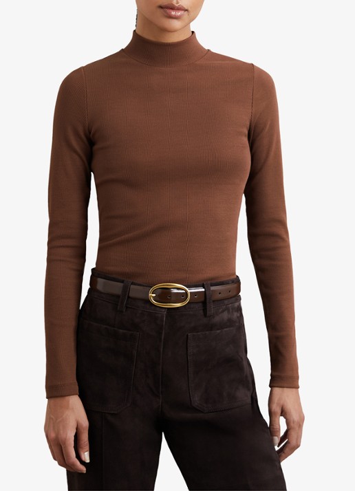 Reiss Polly longsleeve met stretch