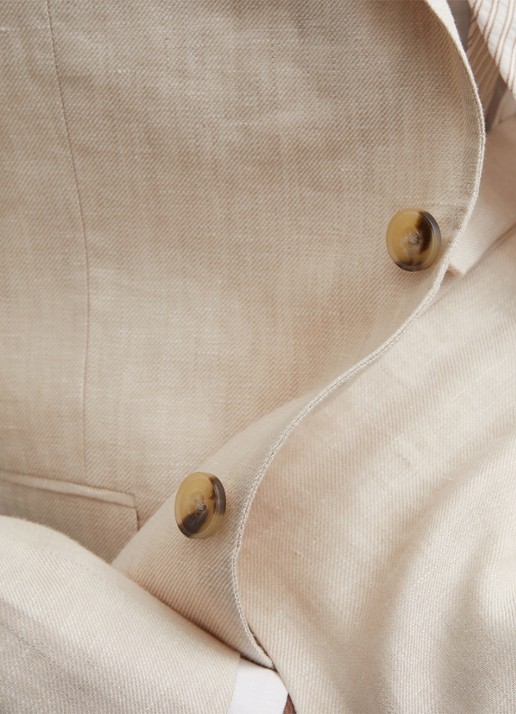 Reiss Regular fit colbert met steekzakken - detail 5 stone / beige