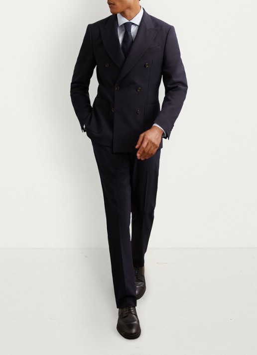 Reiss Remote regular fit overhemd met streepprint - detail 5 lichtblauw