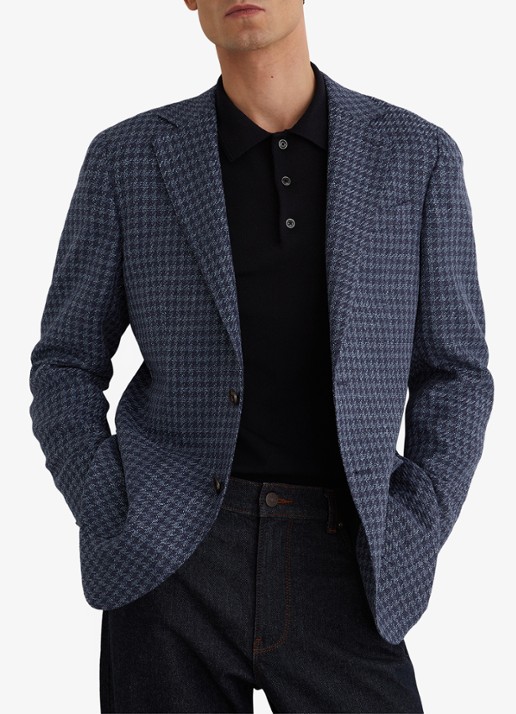 Reiss Romana regular fit colbert in wolblend