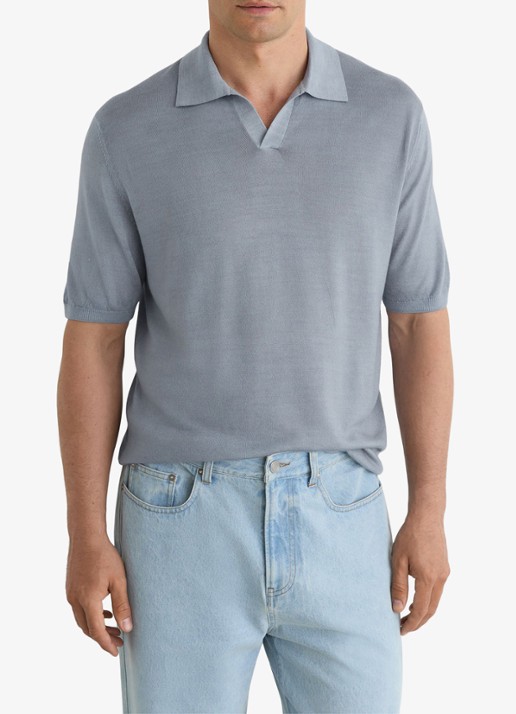 Reiss Rook regular fit polo met structuur