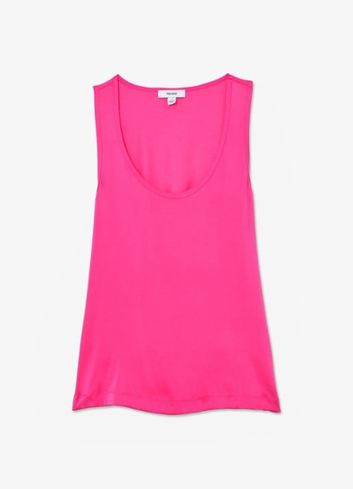Reiss Ruby top van zijde - voorkant 6 roze