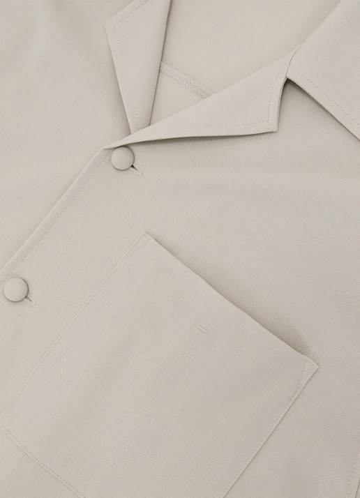 Reiss Russo regular fit overhemd - detail 7 beige
