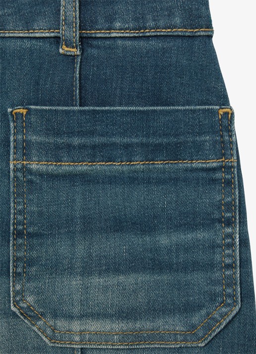 Reiss Sakura high waist flared jeans  - detail 2 indigo