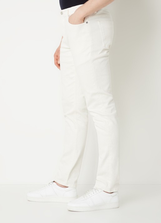 Reiss Santorini slim fit jeans met gekleurde wassing - detail 3 ecru / wit