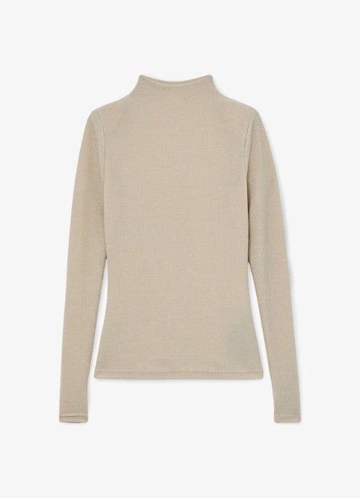 Reiss Serena top in wolblend met glitter
