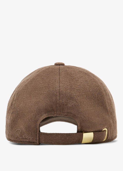 Reiss Sienna pet in wolblend - achterkant 2 taupe
