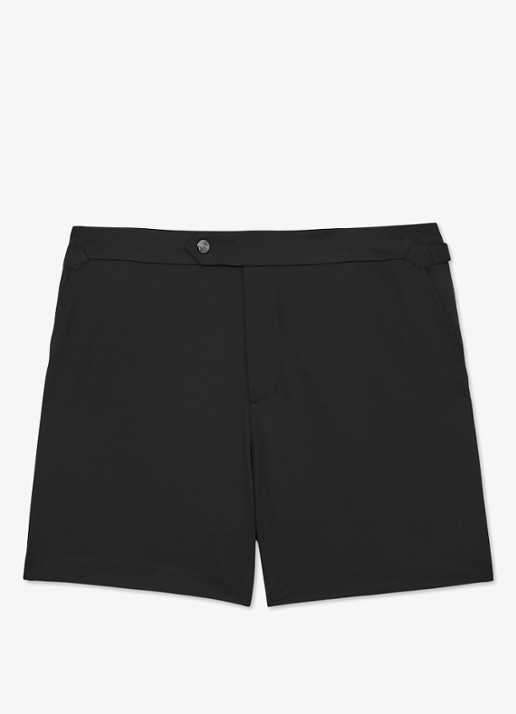 Reiss SUN Side-Adjuster Swim Shorts - voorkant 4 zwart