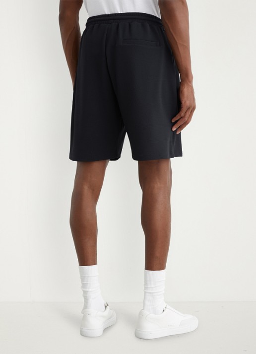 Reiss Tavolla korte broek met steekzakken - achterkant 6 donkerblauw