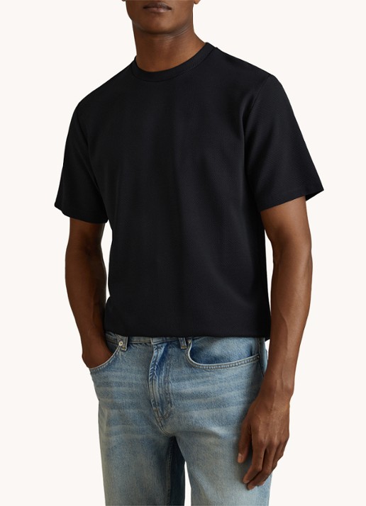 Reiss Wick T-shirt met structuur