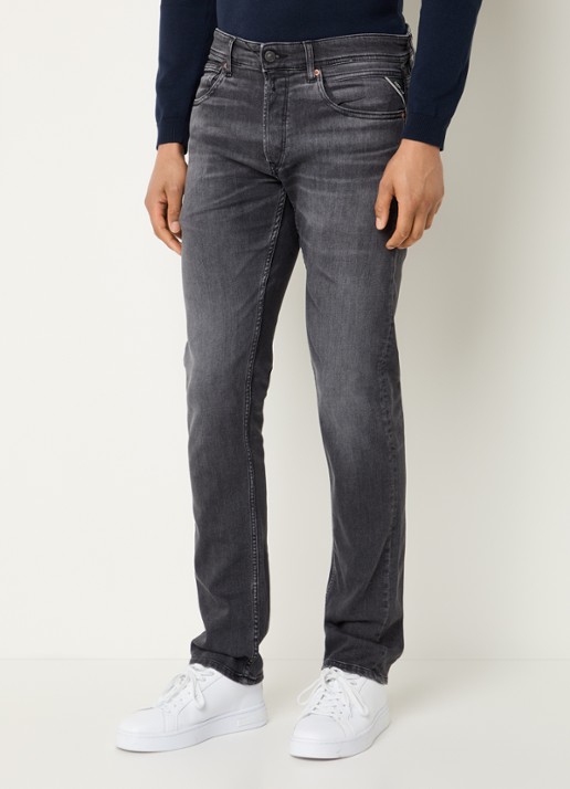 Replay Grover slim fit jeans met gekleurde wassing