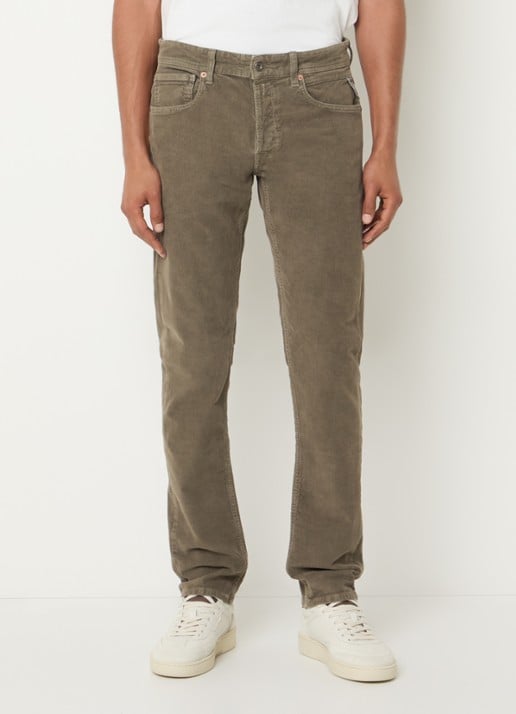 Replay Grover straight fit chino van corduroy