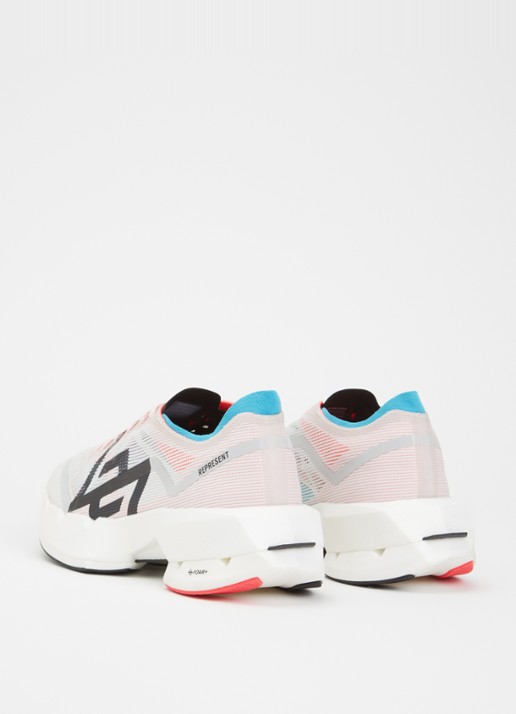 Represent 247 Arc-4 Elite Race sneaker met mesh details  - achterkant roze