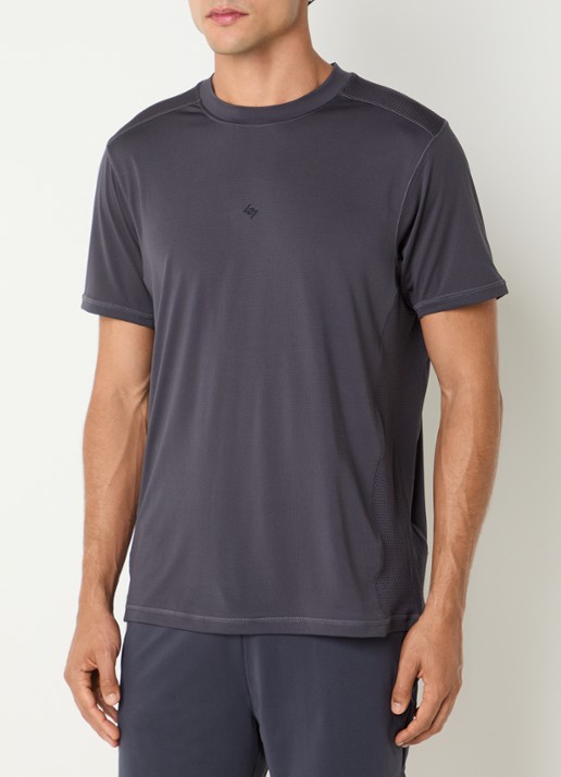 Represent 247 DNA T-shirt met backprint - achterkant antraciet