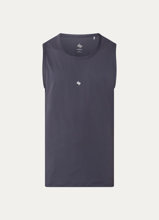 Represent 247 DNA tanktop met logo - voorkant antraciet