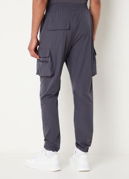 Represent 247 loose fit cargobroek met steekzakken - achterkant 5 antraciet