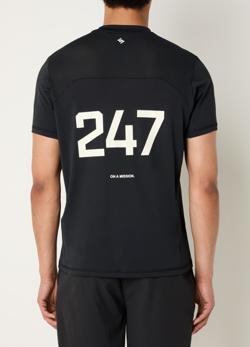 Represent 247 Numbers T-shirt met logo- en backprint
