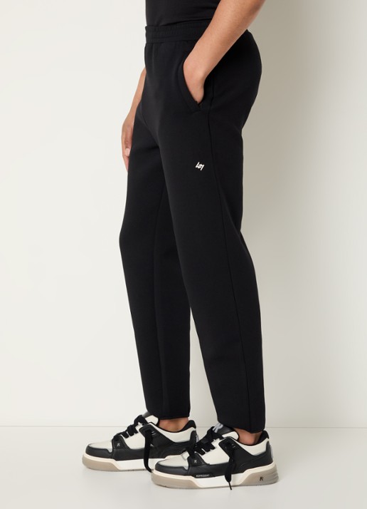 Represent 247 Numbers tapered fit joggingsbroek met logo en steekzakken - detail 3 zwart