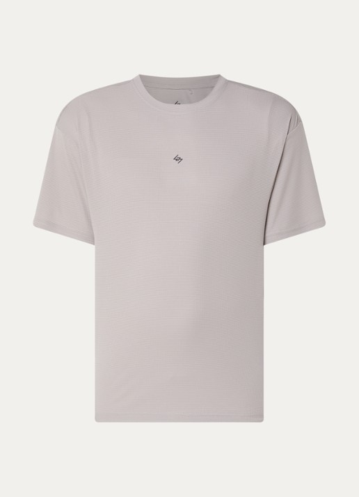 Represent 247 Power T-shirt met logoprint - voorkant lichtgrijs