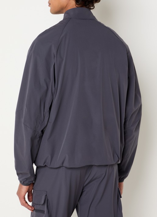 Represent 247 trackvest met ritszakken - achterkant antraciet