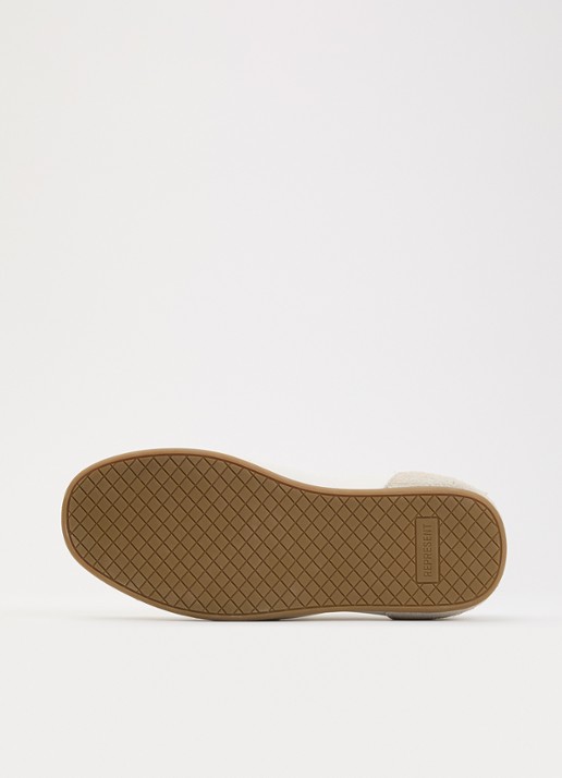 Represent Low-Pro sneaker van leer met suède details - detail 5 wit