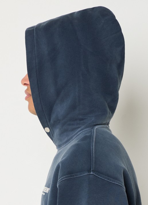 Represent Owners Club hoodie met logo- en backprint - detail 5 donkerblauw