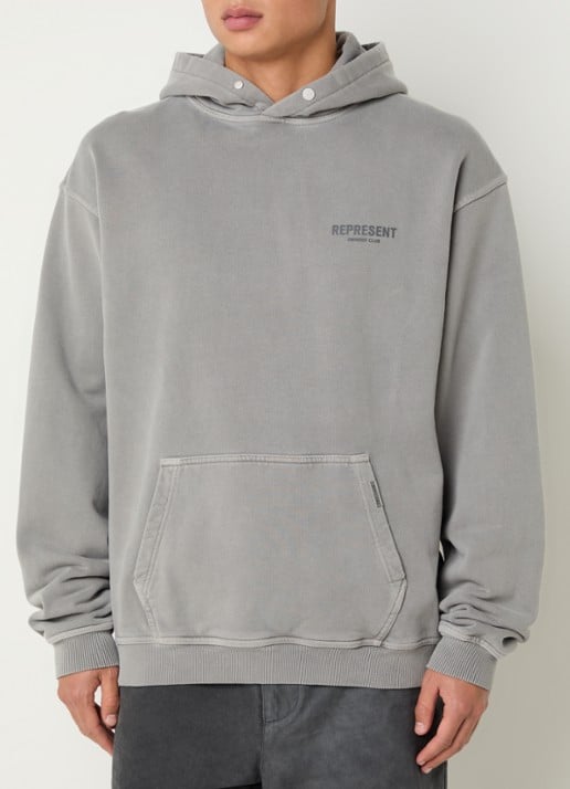 Represent Owners Club hoodie met logo- en backprint