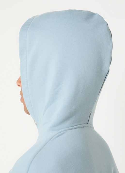Represent Owners Club hoodie met logo- en backprint - detail 5 blauwgrijs