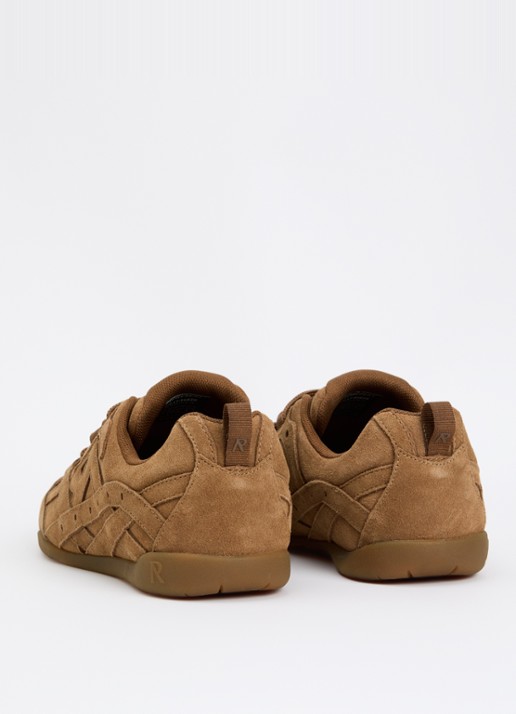 Represent Rally sneaker van suède - achterkant 2 bruin