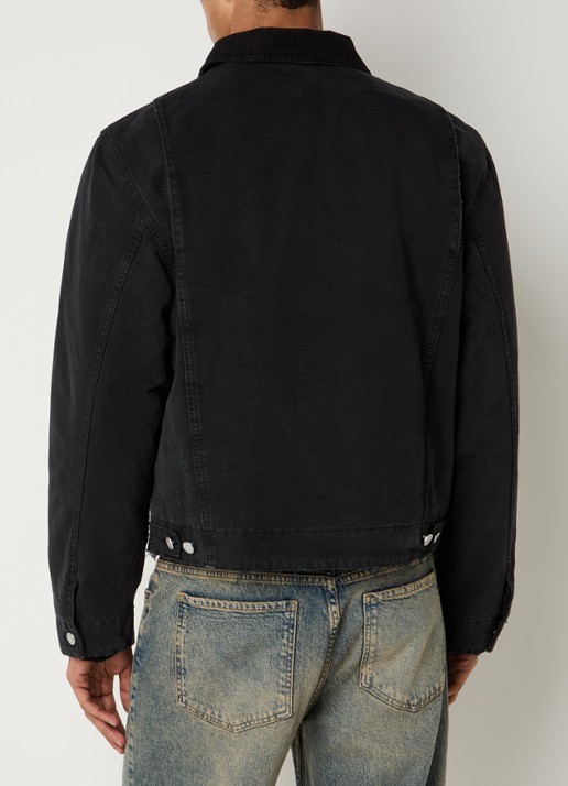 Represent The Work jack met ritszakken - achterkant zwart