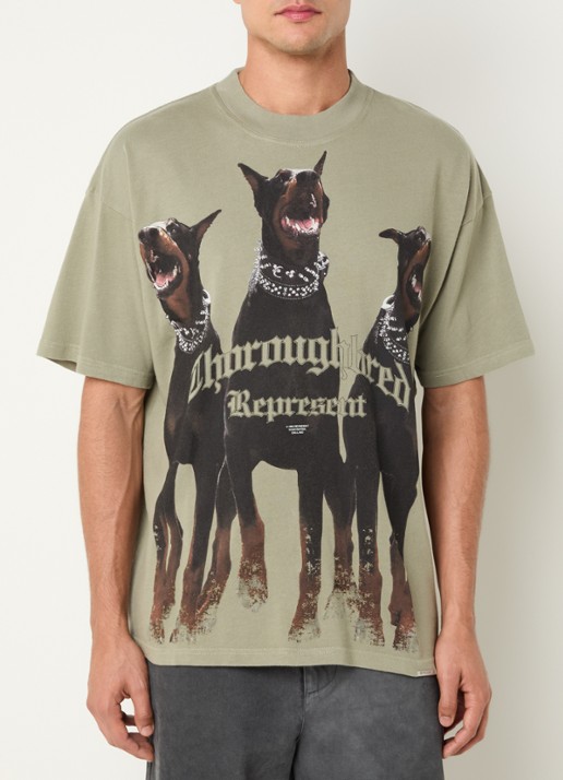 Represent Thoroughbred T-shirt met logoprint