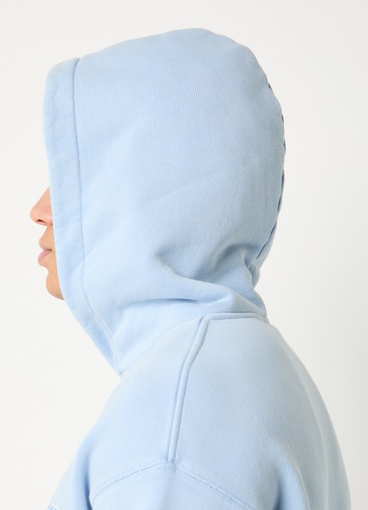 Represent Western Initial hoodie met logoborduring - detail 3 lichtblauw