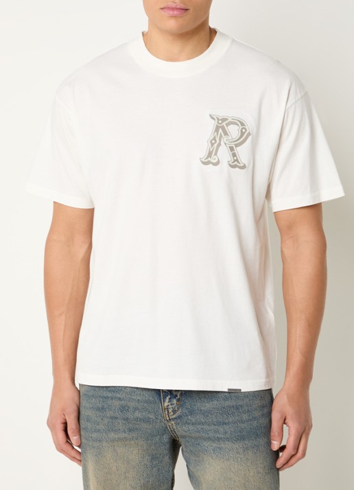 Represent Western Initial T-shirt met logoborduring
