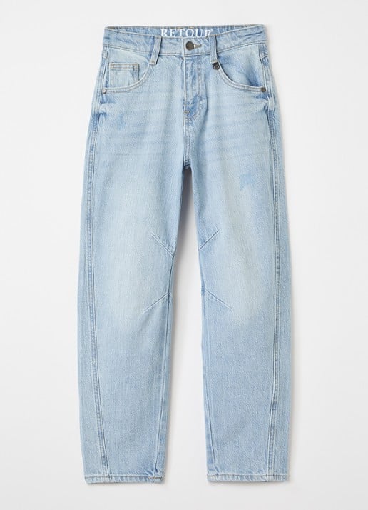 Retour Jeans Barbera straight leg jeans met lichte wassing