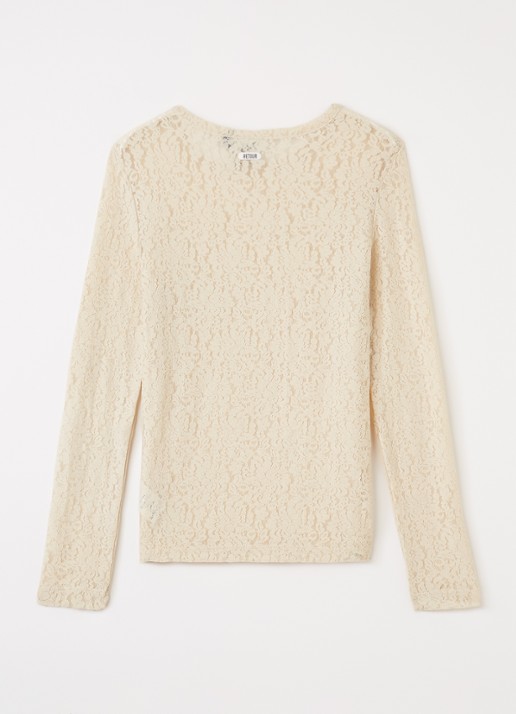 Retour Jeans Danita top van kant - voorkant 3 beige