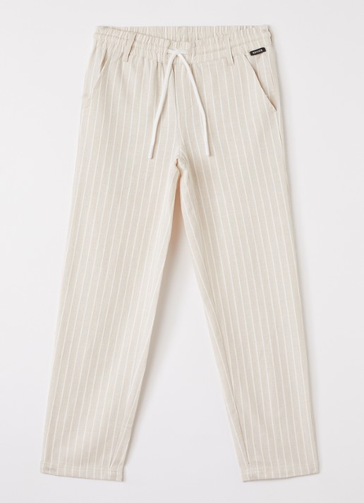 Retour Jeans Jurgen straight fit pantalon met streepprint