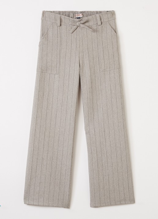 Retour Jeans Lara loose fit pantalon met krijtstreep