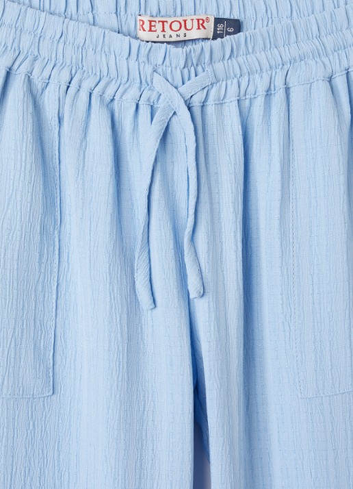 Retour Jeans Maddy loose fit broek - detail 3 lichtblauw