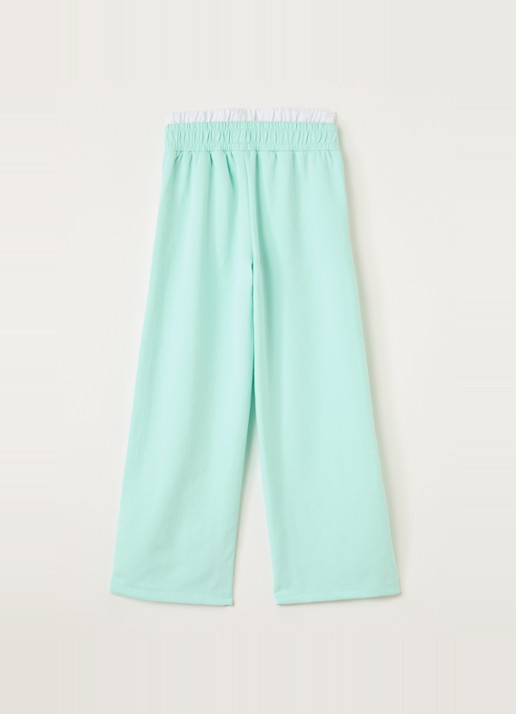 Retour Jeans Olga flared fit joggingbroek - voorkant 2 mint