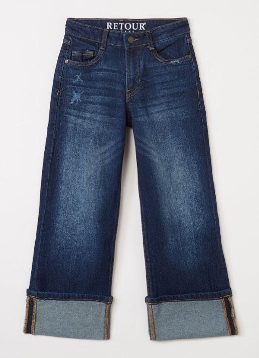 Retour Jeans Romy loose fit jeans met donkere wassing